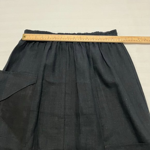 Krakerz 100% Linen Maxi Skirt Size L - Picture 8 of 11